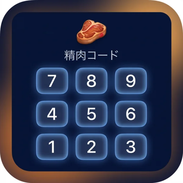 精肉コード暗記クイズ