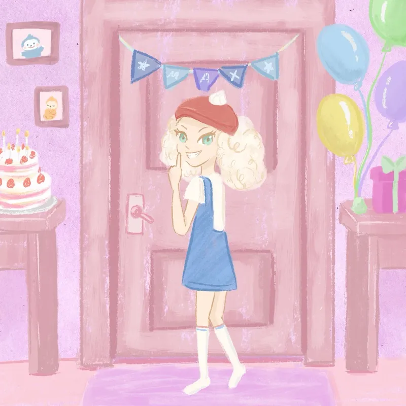 Birthday Art 08